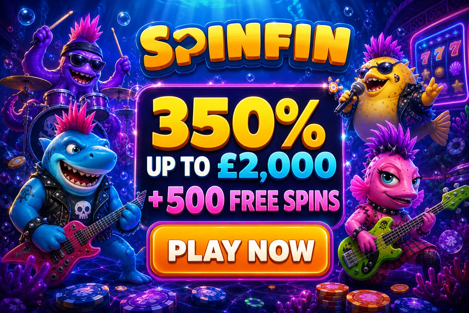 Spinfin casino promotion